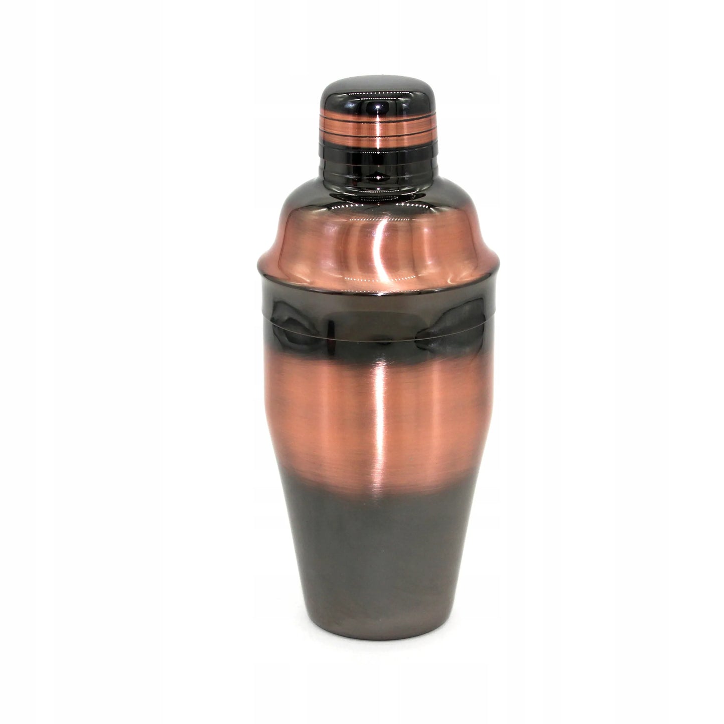 Metalinis baro plaktuvas Cobbler Deluxe gėrimams 550 ml, rudas ir juodas
