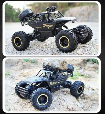 Metalinis nuotoliniu būdu valdomas RC automobilis 1:12, 4x4 visureigis su pultu XXL