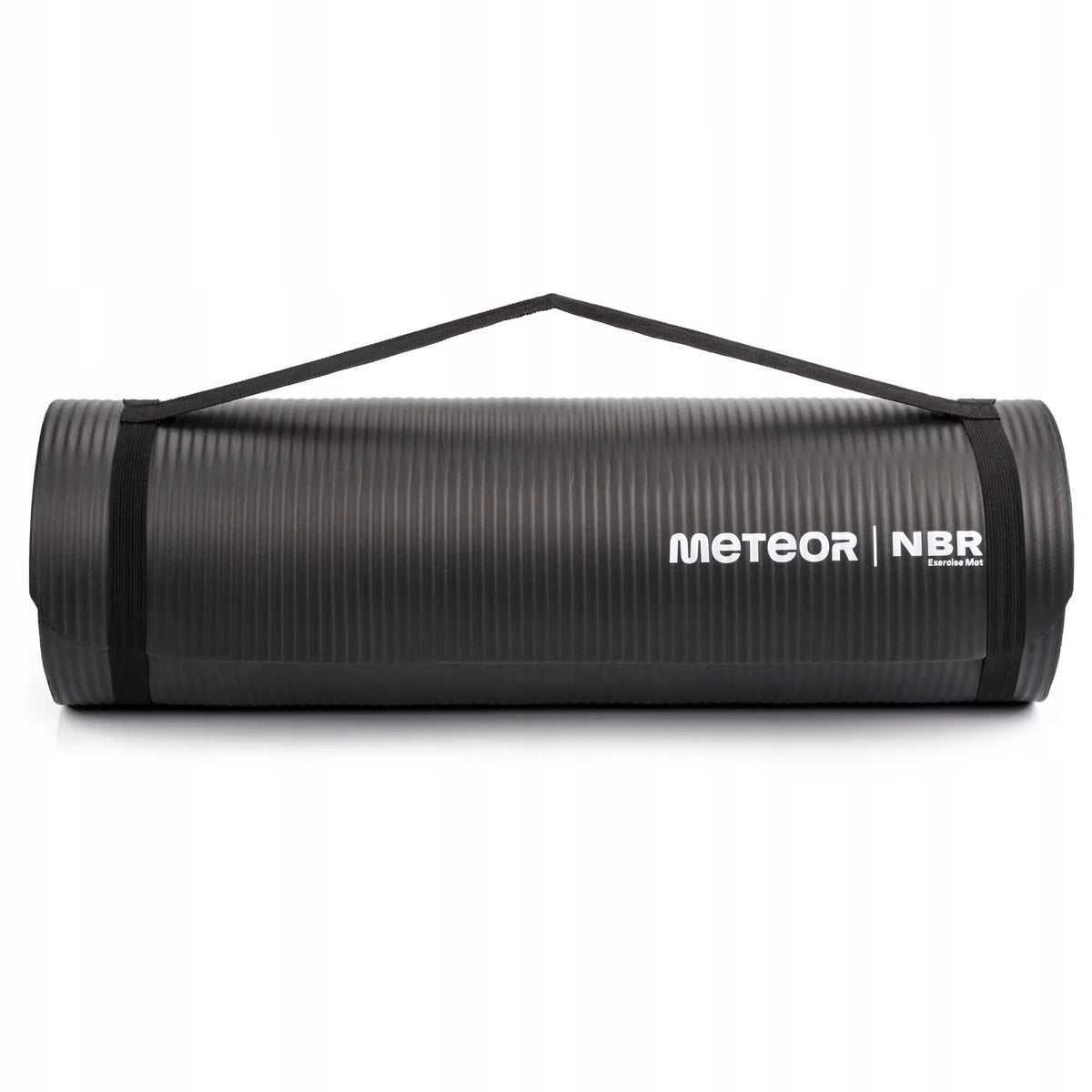 Meteor NBR mankštos kilimėlis jogai ir fitnesui 182x62x1,5 cm, vyniojamas