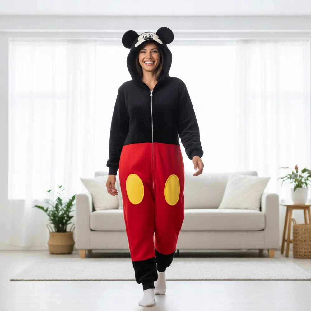 „Mickey Mouse“ kigurumi pižama „onesie“, L dydis, 165–175 cm