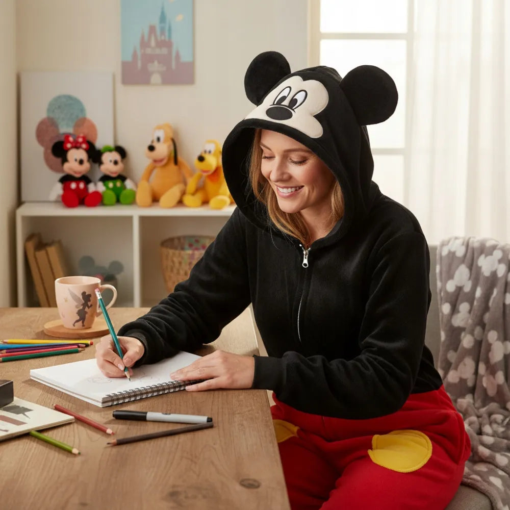 „Mickey Mouse“ kigurumi pižama „onesie“, L dydis, 165–175 cm