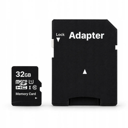 microSD 32GB atminties kortelė DataMassPro M1AA-0320R12 Class 10 + SD adapteris