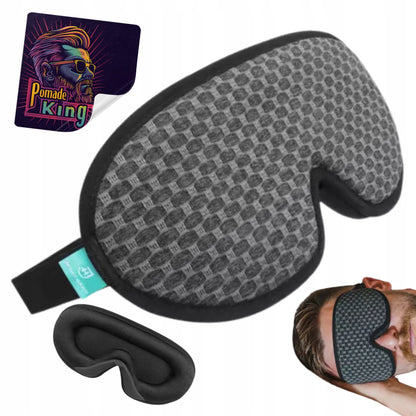 Miego kaukė James Hawk Sleep Mask – 100% užtemdanti, ergonomiška