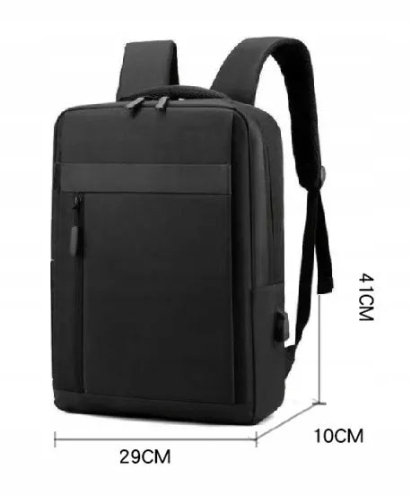 Miesto kuprinė nešiojamajam kompiuteriui, unisex, su USB jungtimi (I193)