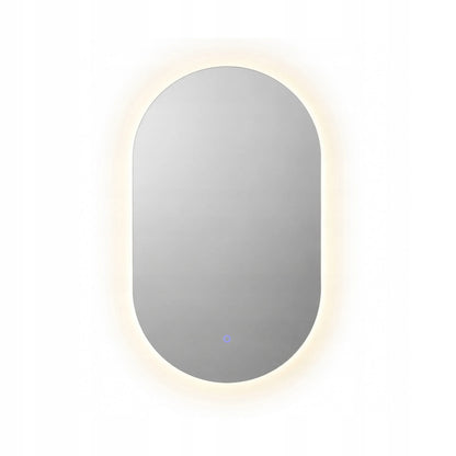 Milagro Belissa LED vonios veidrodis, 50 × 70 cm, reguliuojamas apšvietimas, CCT, IP44