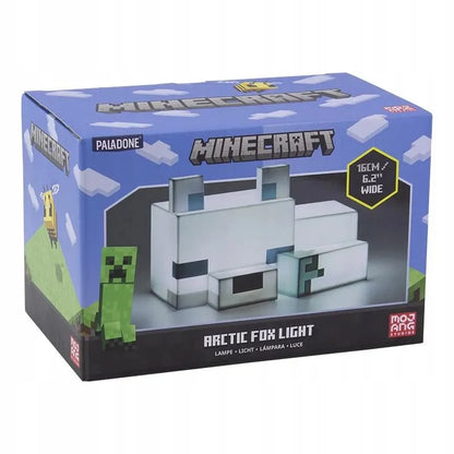 „Minecraft Arctic Fox“ naktinė lemputė – licencijuota dovana žaidimo gerbėjams