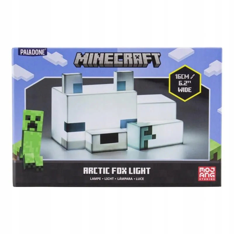 „Minecraft Arctic Fox“ naktinė lemputė – licencijuota dovana žaidimo gerbėjams