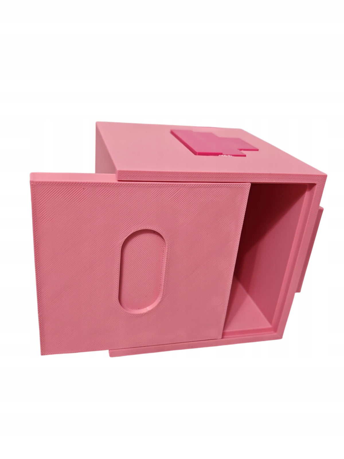 Minecraft kiaulės galvos taupyklė, 10x10 cm, unikali dovana žaidėjui
