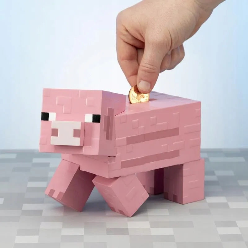 „Minecraft“ kiaulės taupyklė – puiki dovana vaikams ir žaidimų gerbėjams