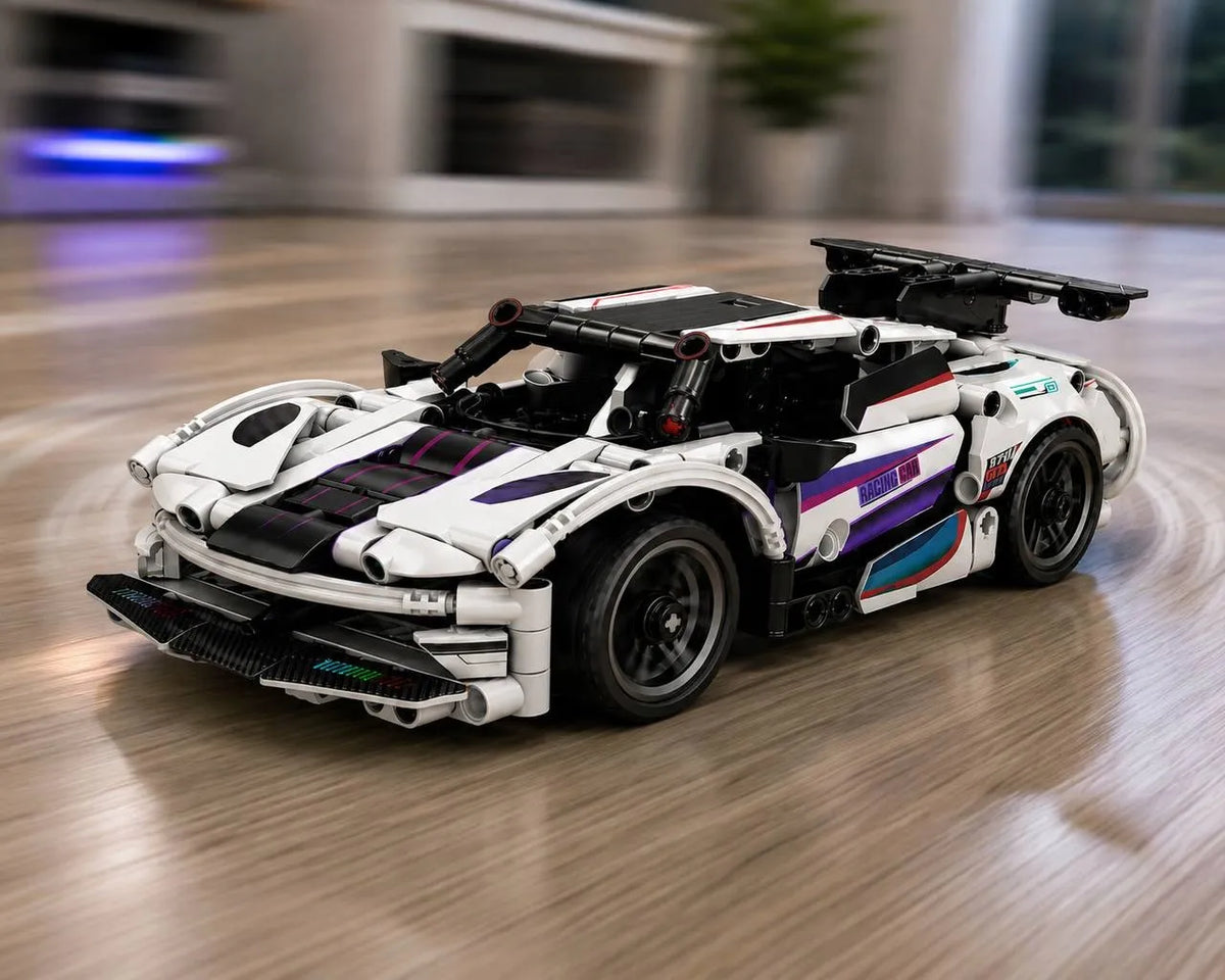„MinGDi“ RC automobilio konstruktorius, 310 detalių, nuotolinis valdymas, 2,4 GHz