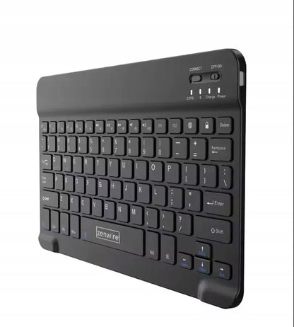 Mini belaidė „Bluetooth“ klaviatūra, nešiojama, skirta planšetei, „Smart TV“, kompiuteriui, „Slim“