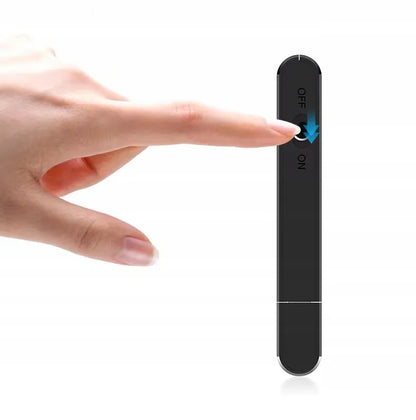 Mini diktofonas šnipinėjimo mažas diskretiškas pasiklausymo įrenginys USB atmintinė 32GB