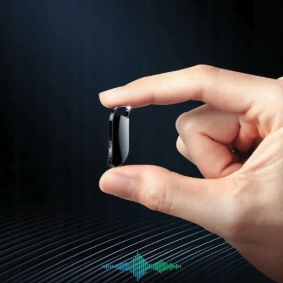 Mini skaitmeninis šnipinėjimo diktofonas 64GB USB atmintinė su raktų pakabuku ir spaustuku