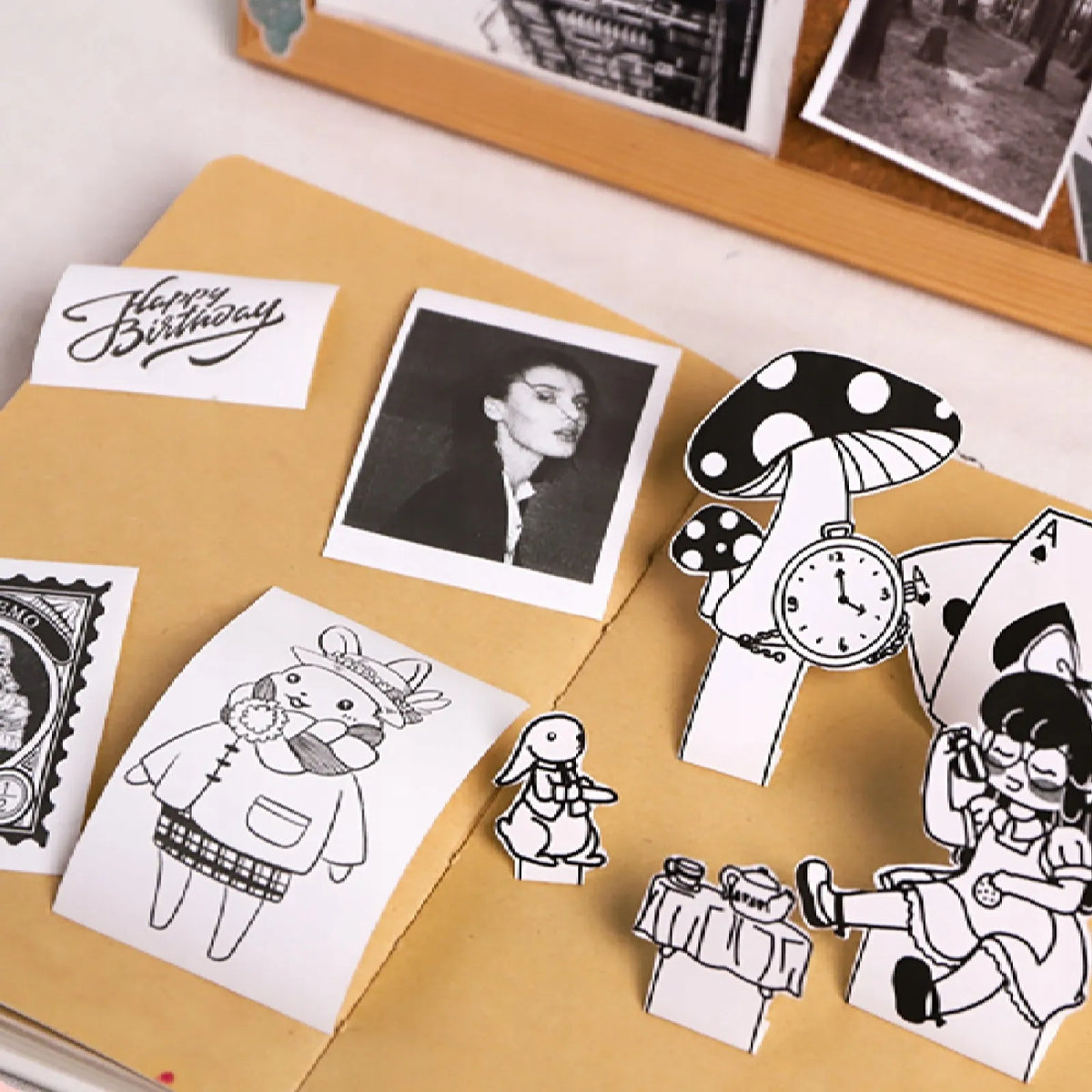 Mini terminis lipdukų, užrašų ir dovanų etikečių spausdintuvas
