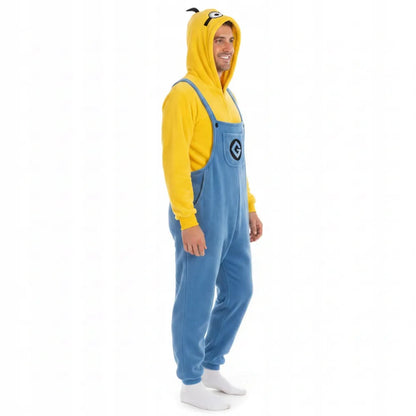 Miniono stiliaus „onesie“ kigurumi pižama, kostiumas, S dydis, 145–155 cm