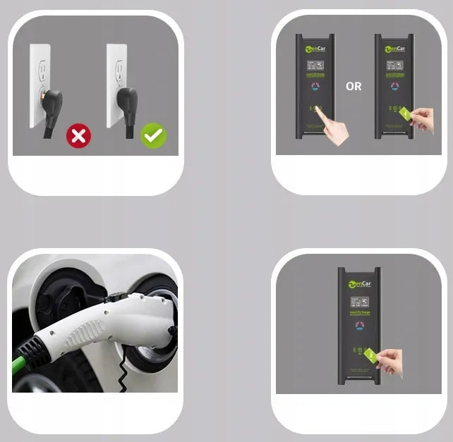Mobilus įkroviklis Zencar 11kW 6-16A Tesla 3 / Y