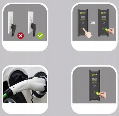 Mobilus įkroviklis Zencar 11kW 6-16A Tesla 3 / Y