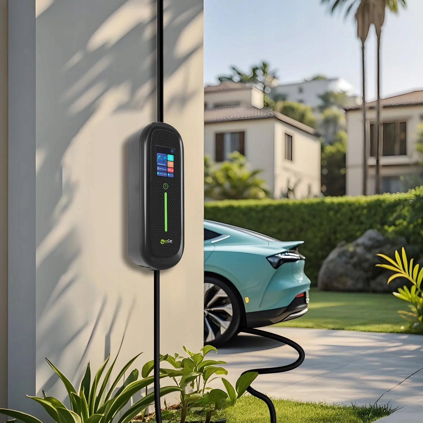 Mobilus įkroviklis Zencar 11kW 6-16A Tesla 3 / Y