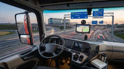 MODECOM FreeWAY SX 7.0 7 colių GPS navigacija sunkvežimiams su Europos žemėlapiais, TIR ir autobusų maršrutais