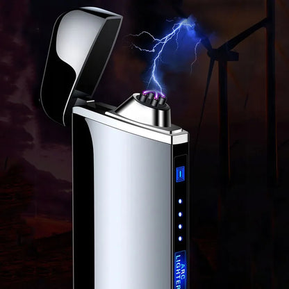 Modernus jutiklinis USB elektrinis plazminis lankinis žiebtuvėlis