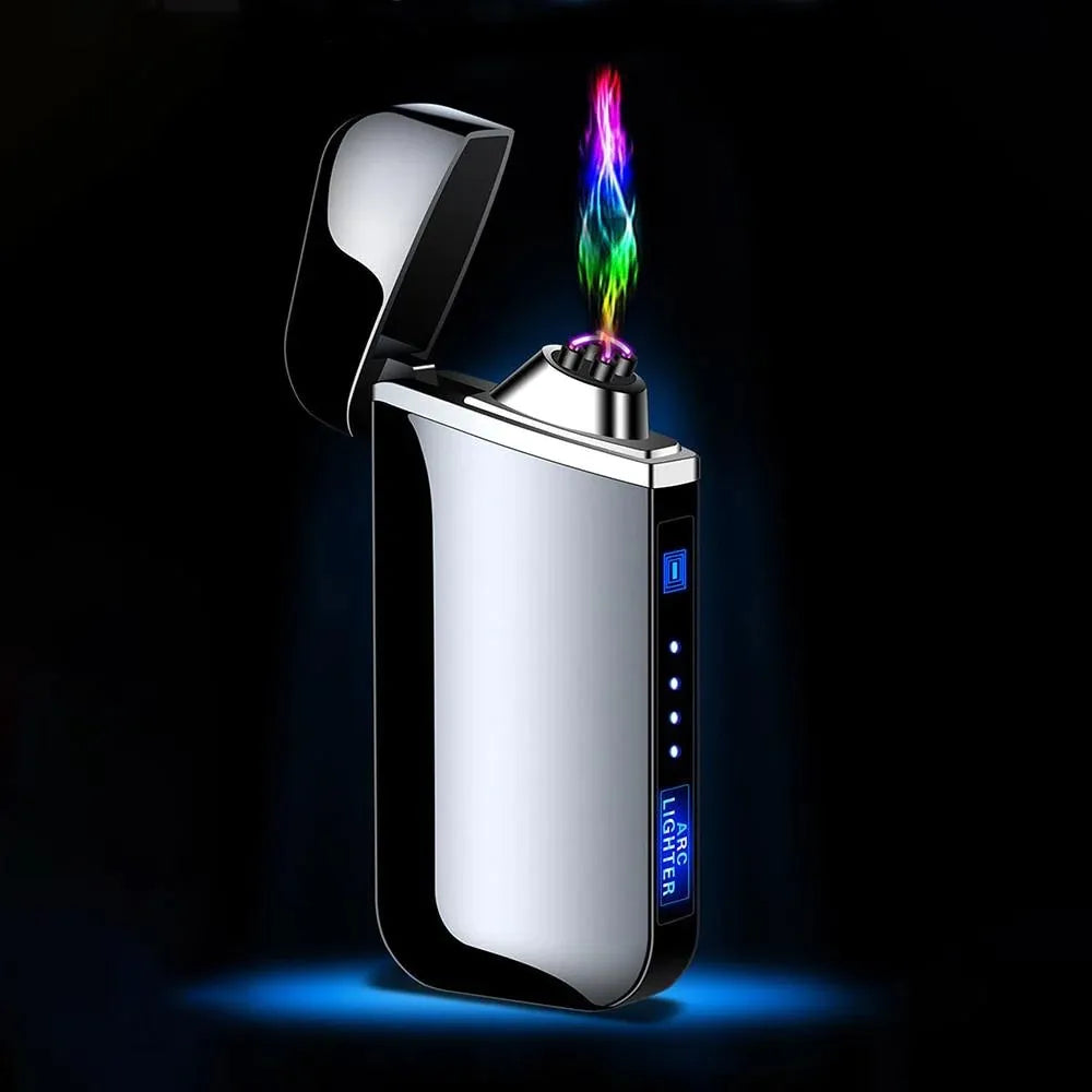 Modernus jutiklinis USB elektrinis plazminis lankinis žiebtuvėlis