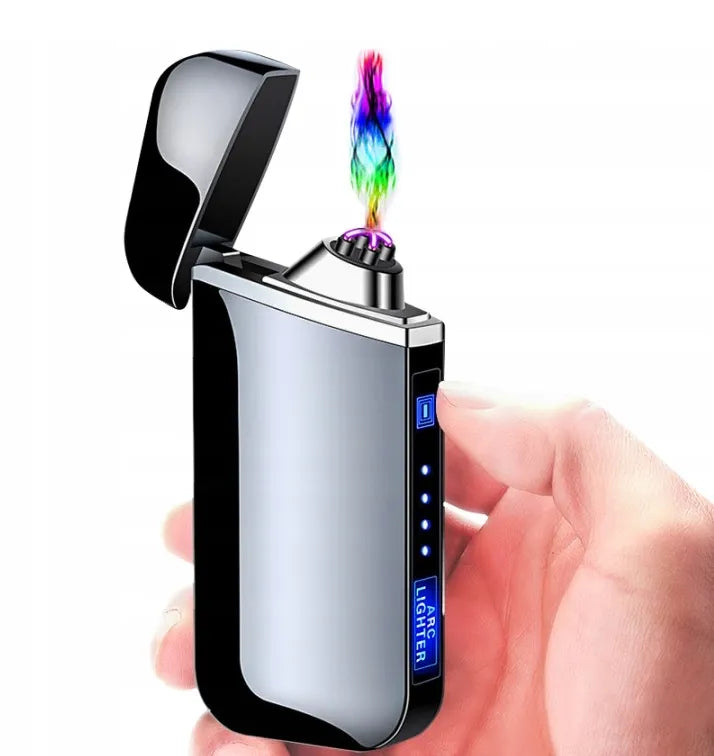 Modernus jutiklinis USB elektrinis plazminis lankinis žiebtuvėlis