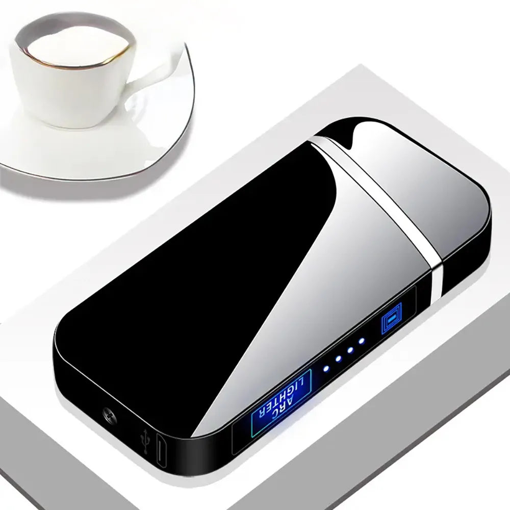 Modernus jutiklinis USB elektrinis plazminis lankinis žiebtuvėlis