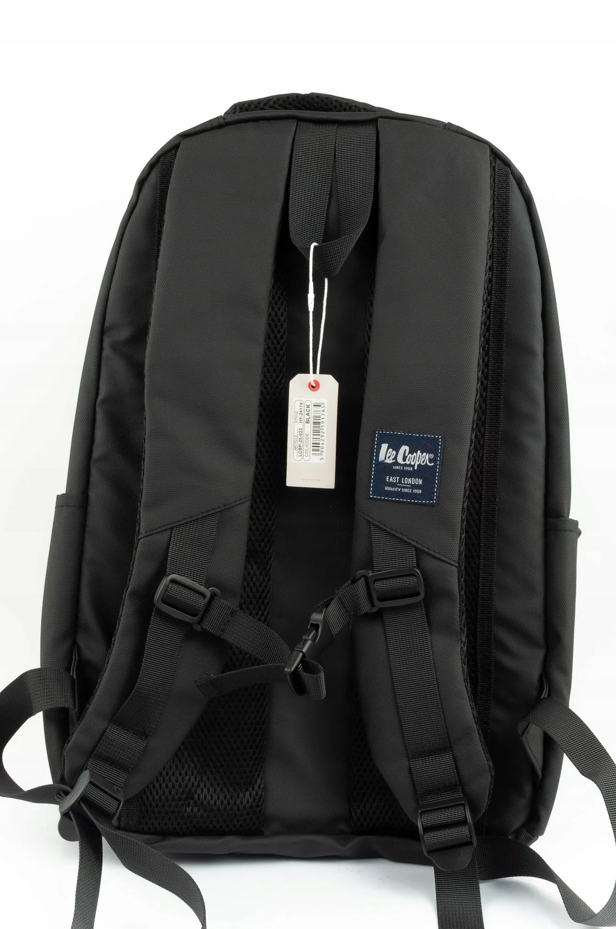 Mokyklinė kuprinė Lee Cooper sportinė juoda klasikinė miesto 22L
