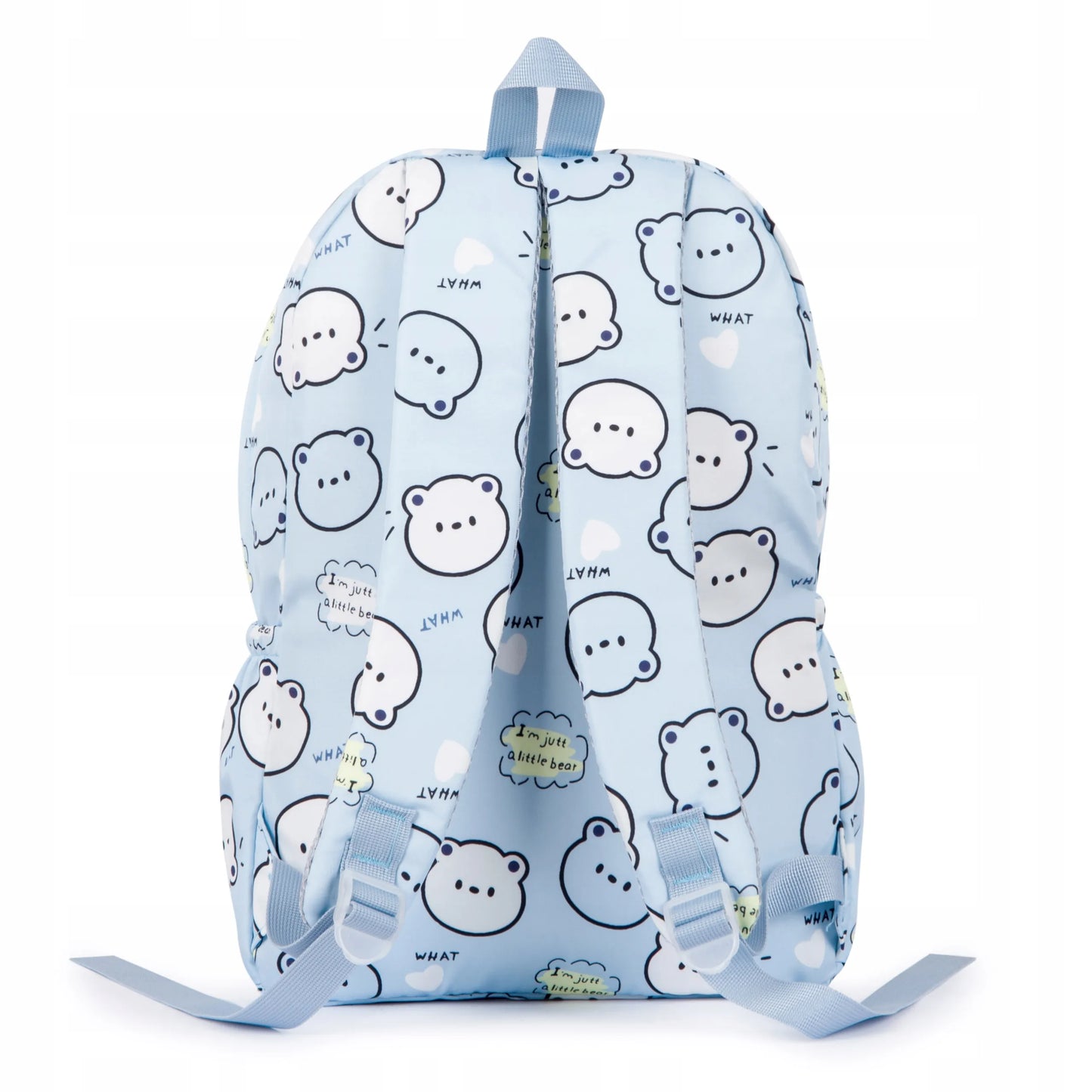 Mokyklinė kuprinė Teddy Bear RINKINYS Penalas + Krepšelis 1-3 klasėms