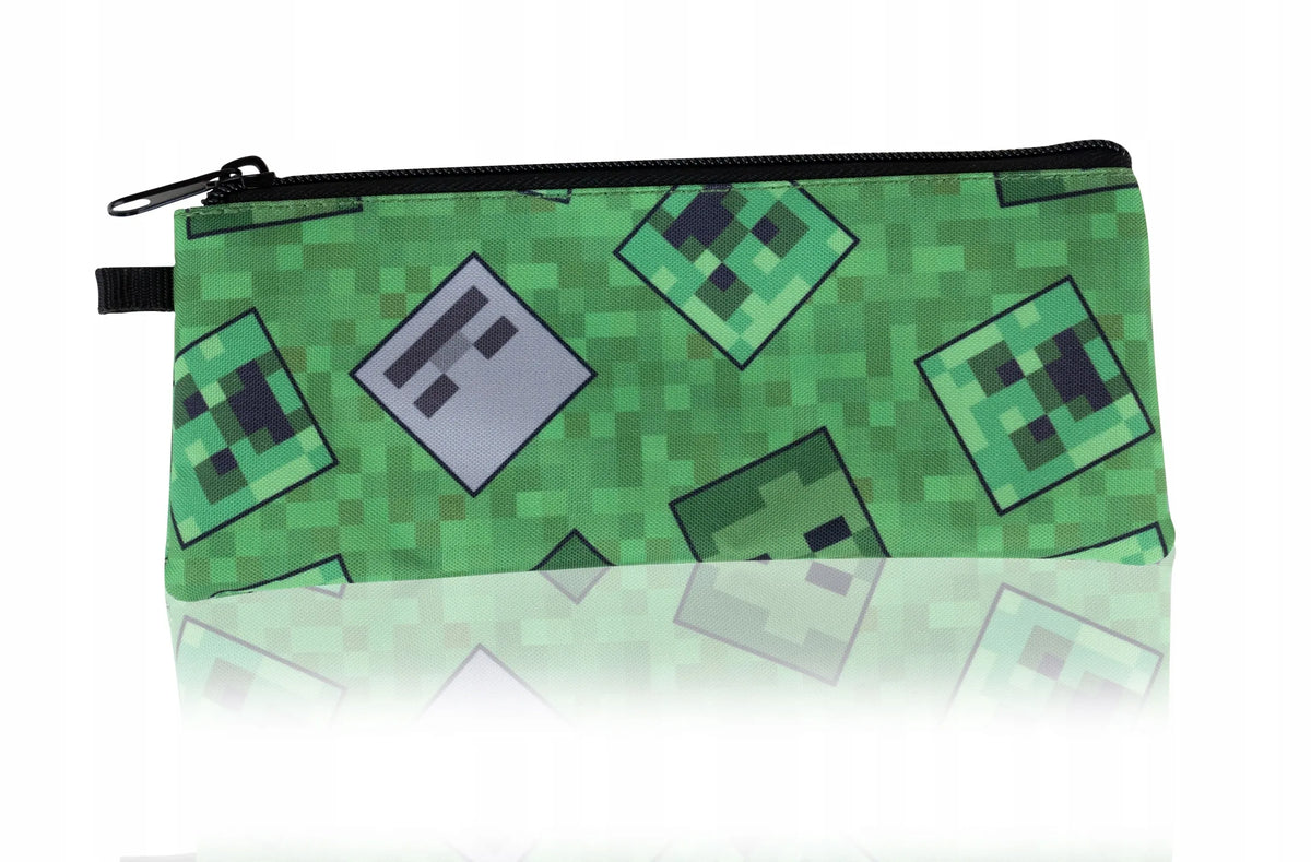 Mokyklos kuprinė Minecraft penalas gertuvė rinkinys