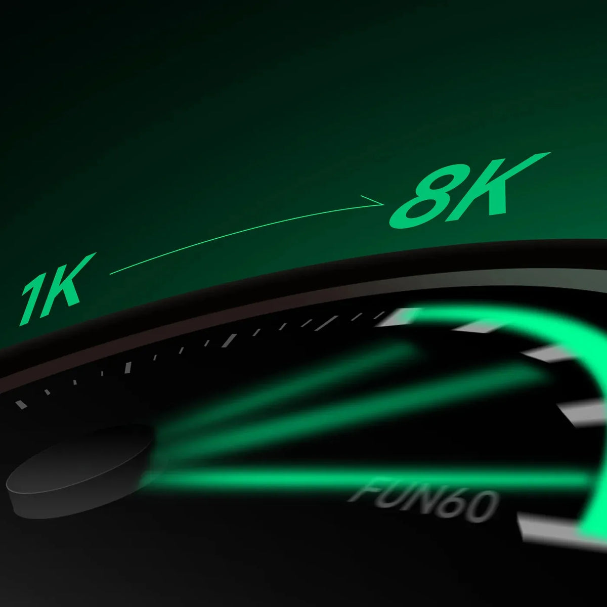 MonsGeek FUN68 HE – greita, kompaktiška 65 % RGB žaidimų klaviatūra su „Rapid Trigger“