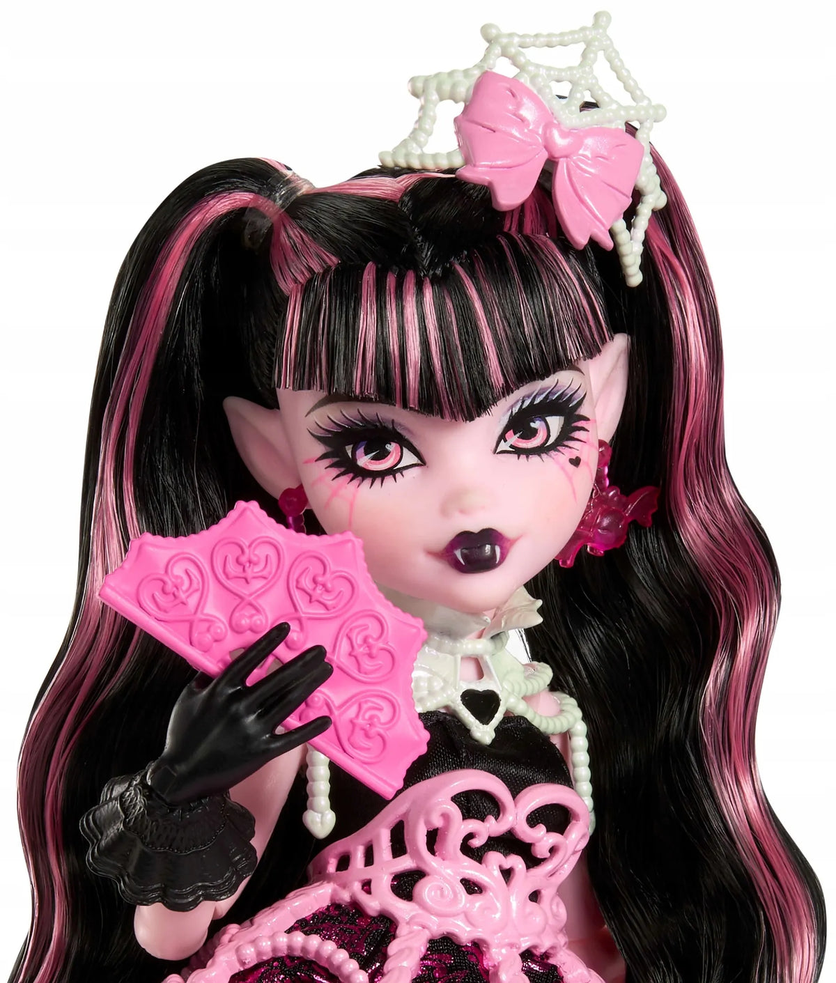 Monster High Draculaura „Baisiai saldus gimtadienis“ lėlė, 27 cm, su balionu ir aksesuarais