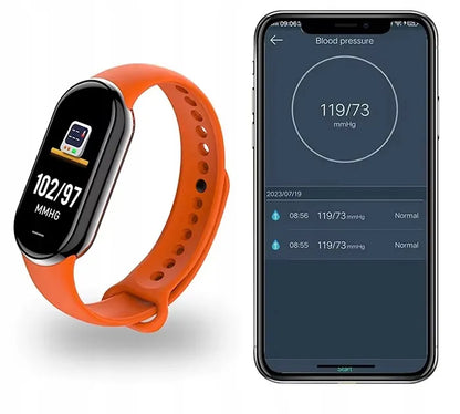 Moteriškas laikrodis / MK-Tech / SMARTWATCH / žingsniamatis / širdies ritmo monitorius
