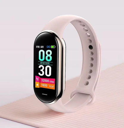 Moteriškas laikrodis / MK-Tech / SMARTWATCH / žingsniamatis / širdies ritmo monitorius