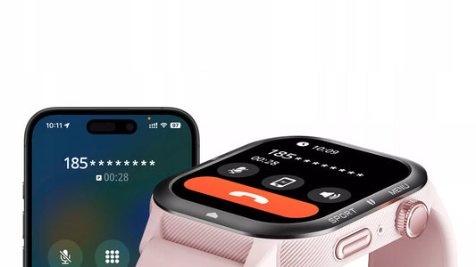Moteriškas smartwatch Cubot U1 AI – sportinis, pulso matuoklis, skambučiai, atsparus vandeniui