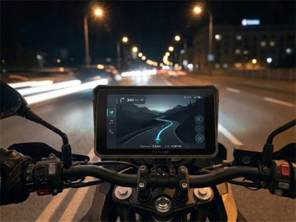 Motociklinė navigacija Android Auto / CarPlay 15,24 cm ekranas