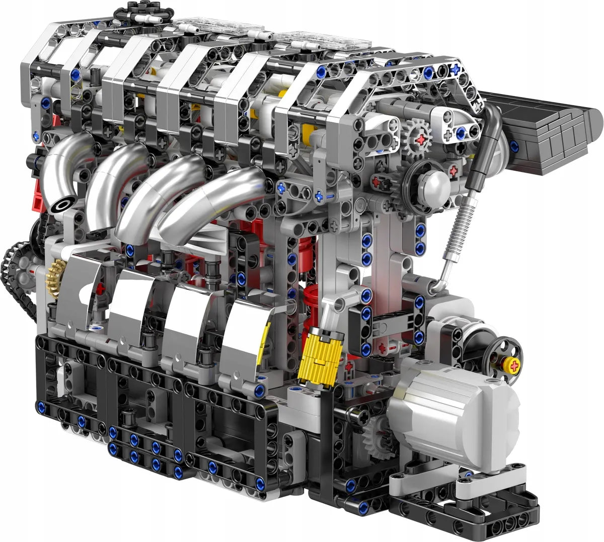 Mould King 10087 TECHNIC konstrukcinių kaladėlių rinkinys – eilinis 4 cilindrų variklis