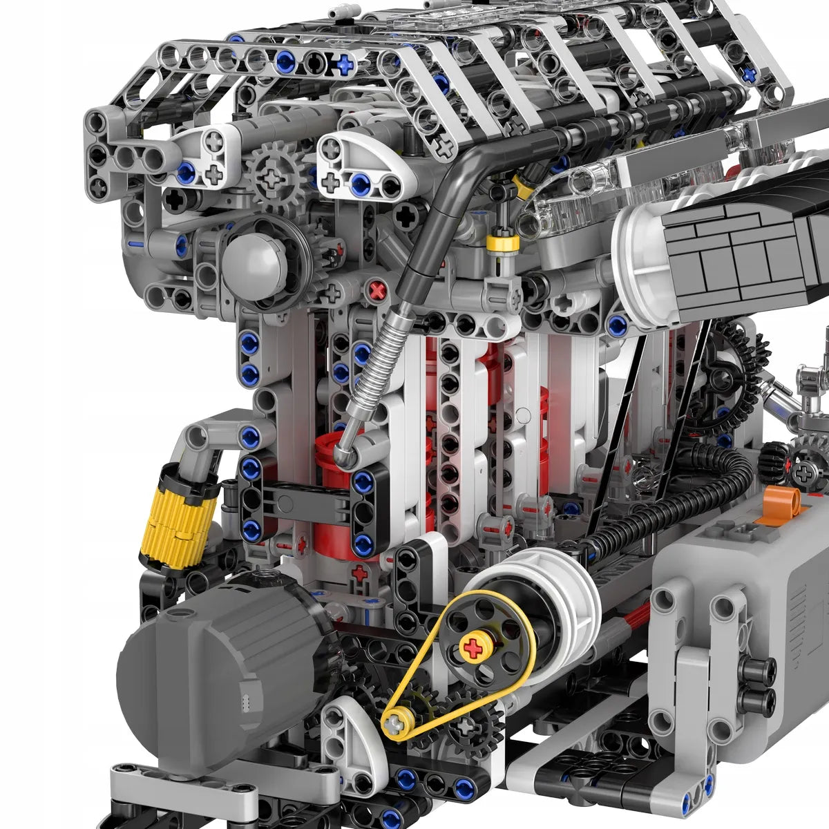 Mould King 10087 TECHNIC konstrukcinių kaladėlių rinkinys – eilinis 4 cilindrų variklis
