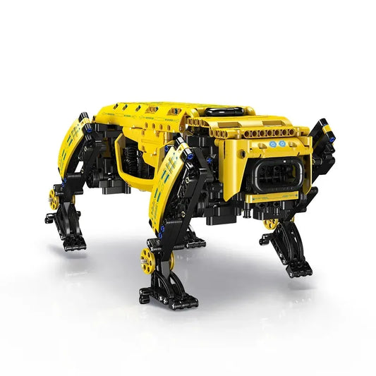 Mould King 15075 RC roboto šuns konstruktorius su nuotoliniu valdymu, 921 detalė