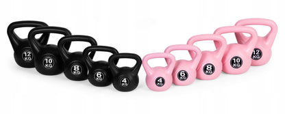 „MOVEPRO“ kettlebellas, 12 kg – vinilinis svarmuo treniruotėms