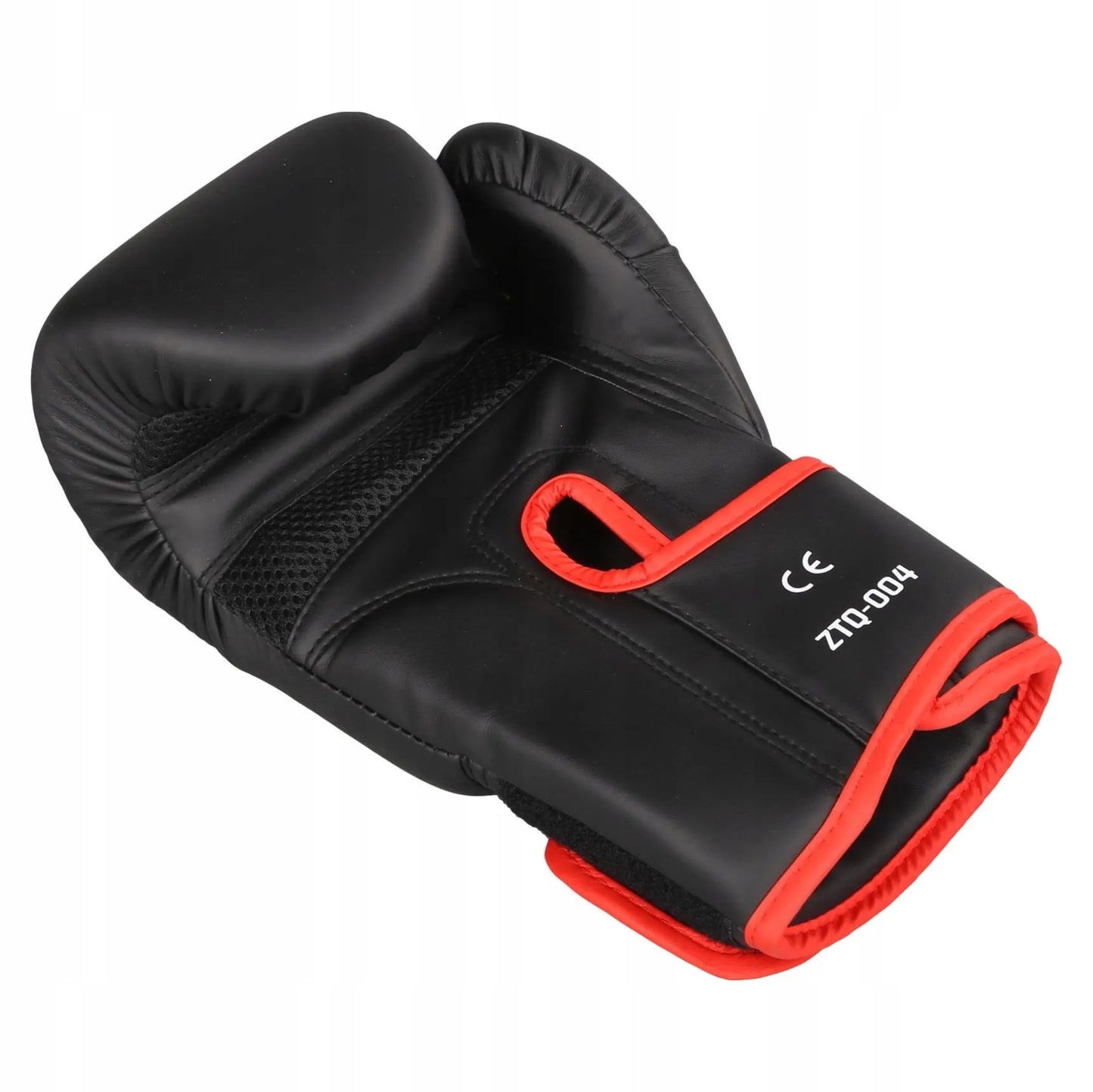 MuscleForge CombatCraft bokso pirštinės 12 oz – sparingų ir treniruočių, matinės juodos