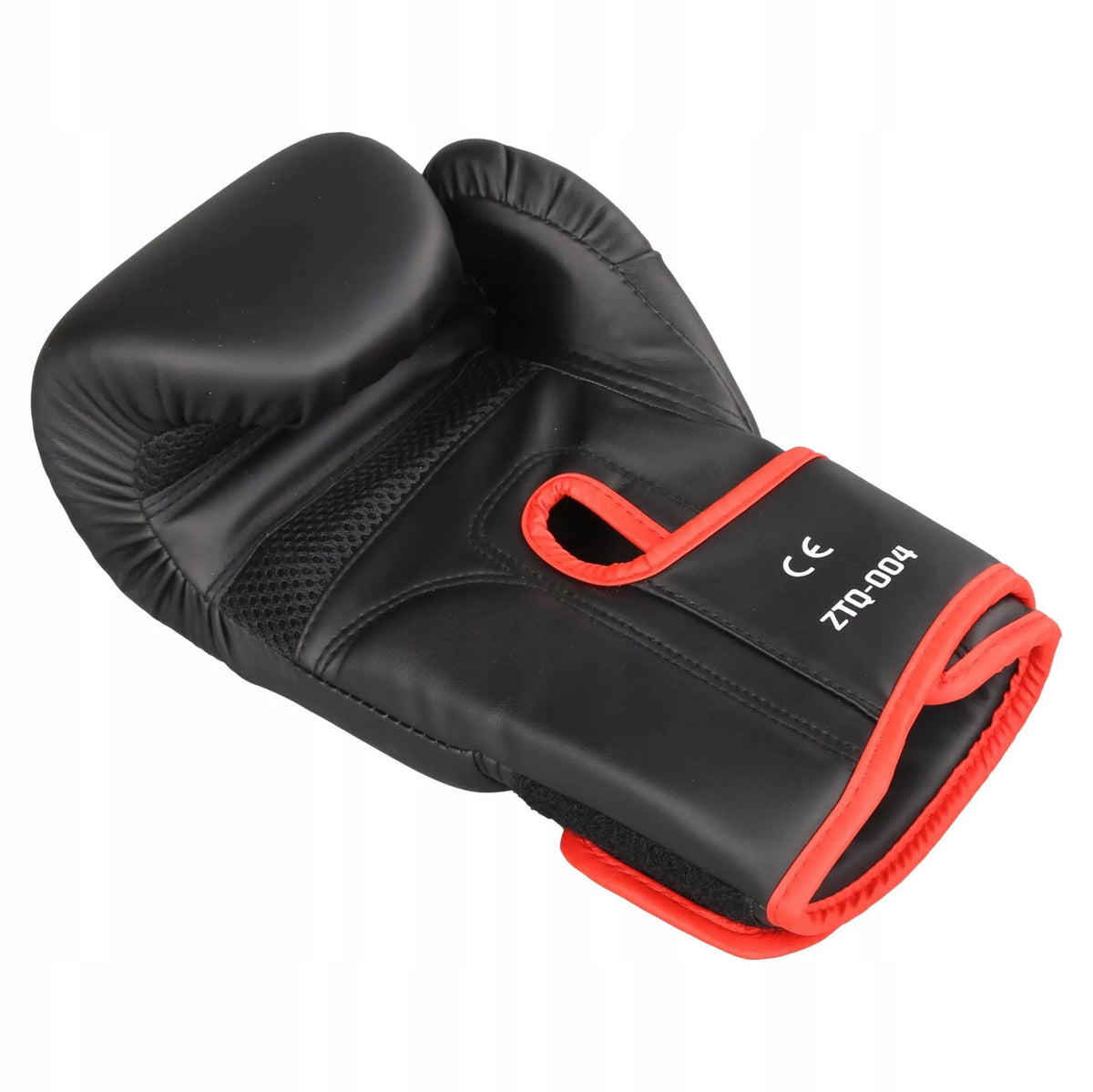 MuscleForge CombatCraft bokso pirštinės 12 oz – sparingų ir treniruočių, matinės juodos
