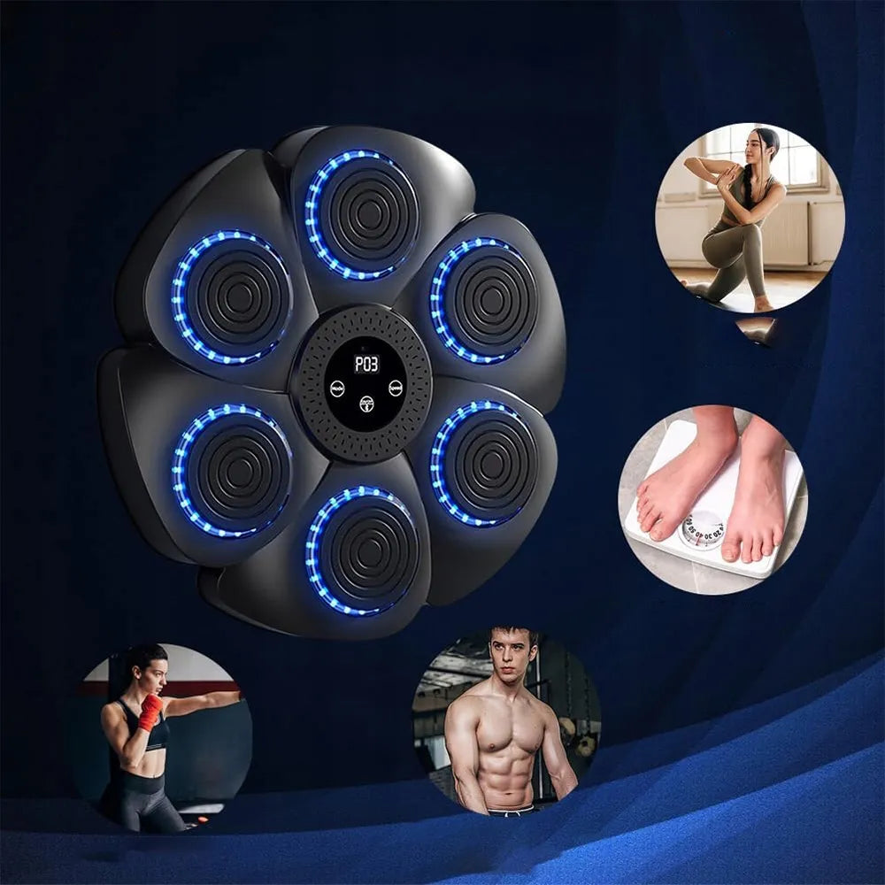 Muzikinis bokso treniruoklis Flare su „Bluetooth“ funkcija