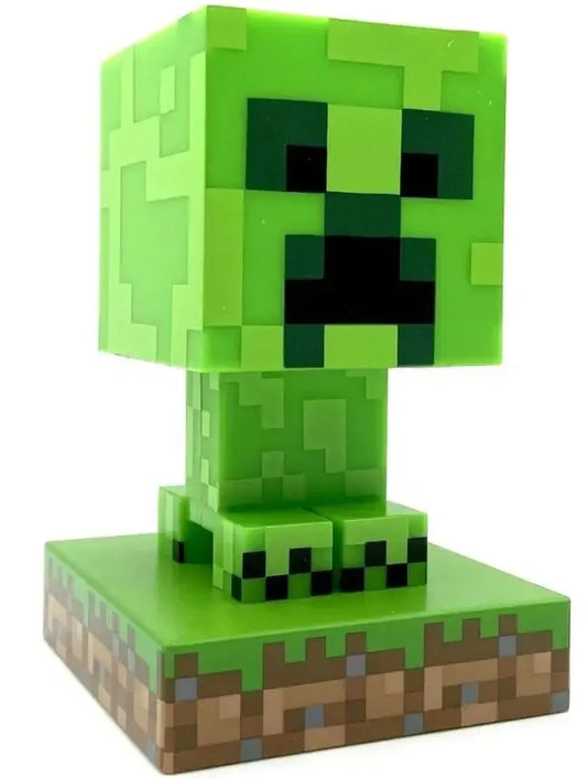 Naktinė lemputė Minecraft Creeper