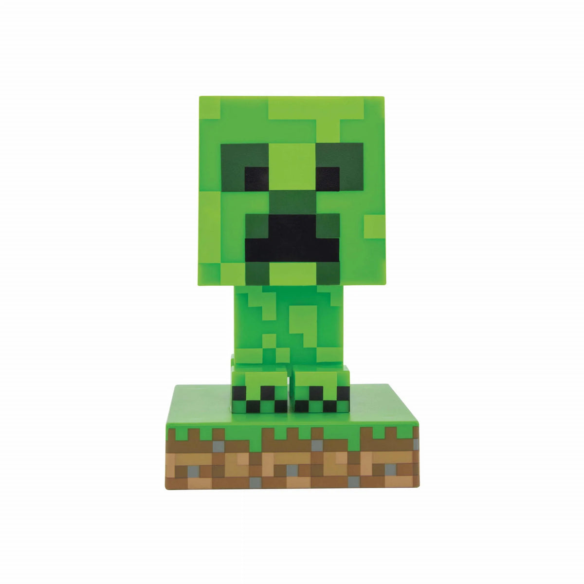 Naktinė lemputė Paladone Minecraft Creeper PP6593MCF žalia