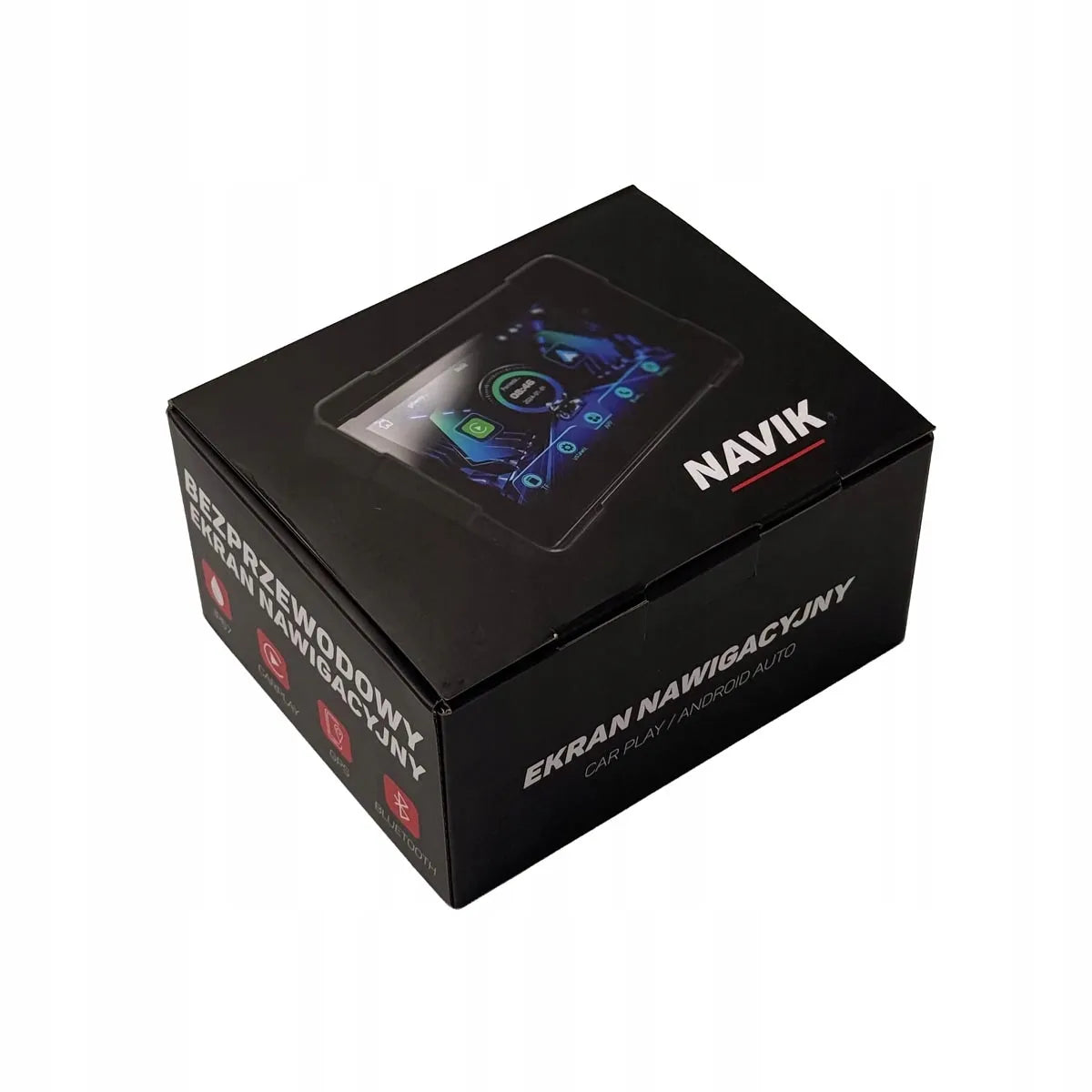 NAVIK 5 motociklo navigacijos ekranas, USB, „Android Auto“ / „Apple CarPlay“, PL