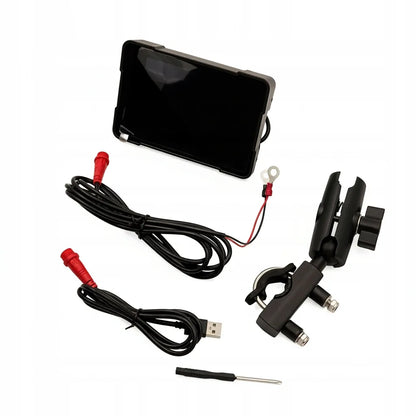 NAVIK 5 motociklo navigacijos ekranas, USB, „Android Auto“ / „Apple CarPlay“, PL