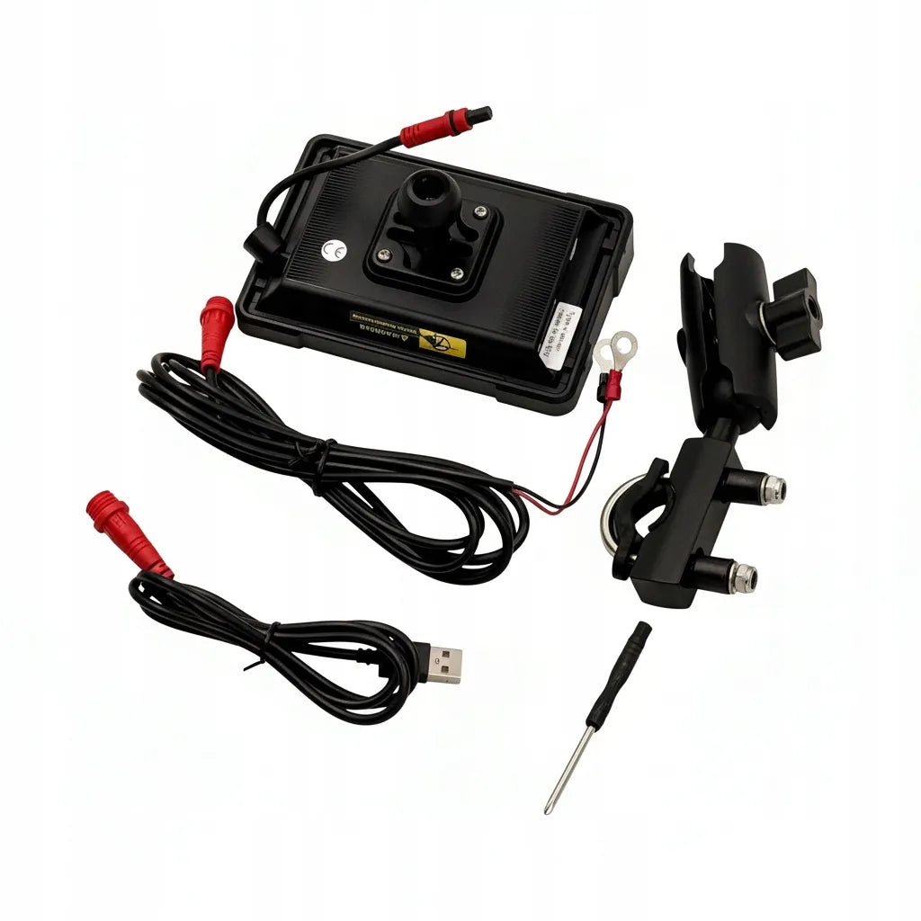 NAVIK 5 motociklo navigacijos ekranas, USB, „Android Auto“ / „Apple CarPlay“, PL