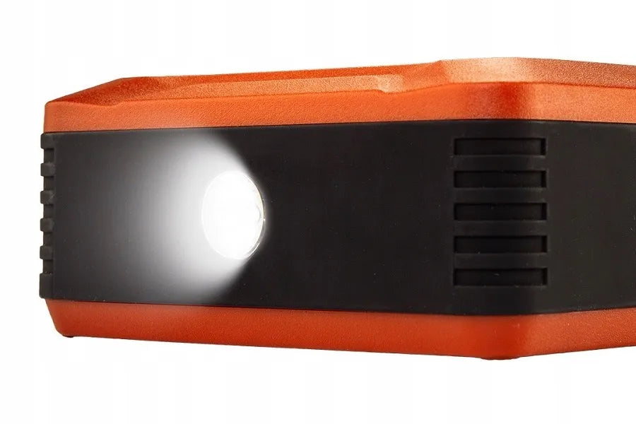 Neo Tools 11-997 užvedimo įrenginys, 14Ah galios bankas ir 3.5 bar kompresorius