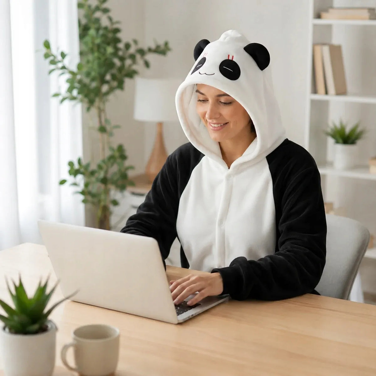 „nerd hunters“ pandos kigurumi pižama, kostiumas, XL, 175–185 cm